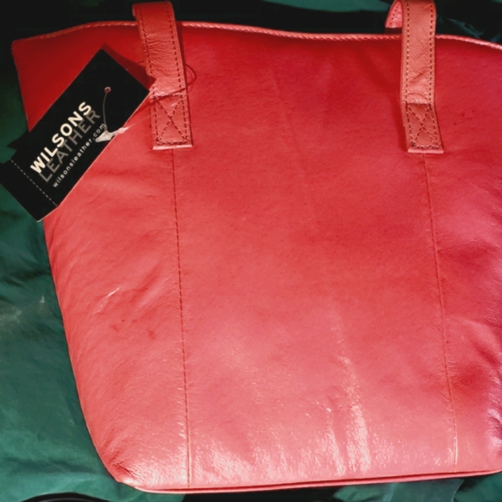 Barbie pink leather handbag